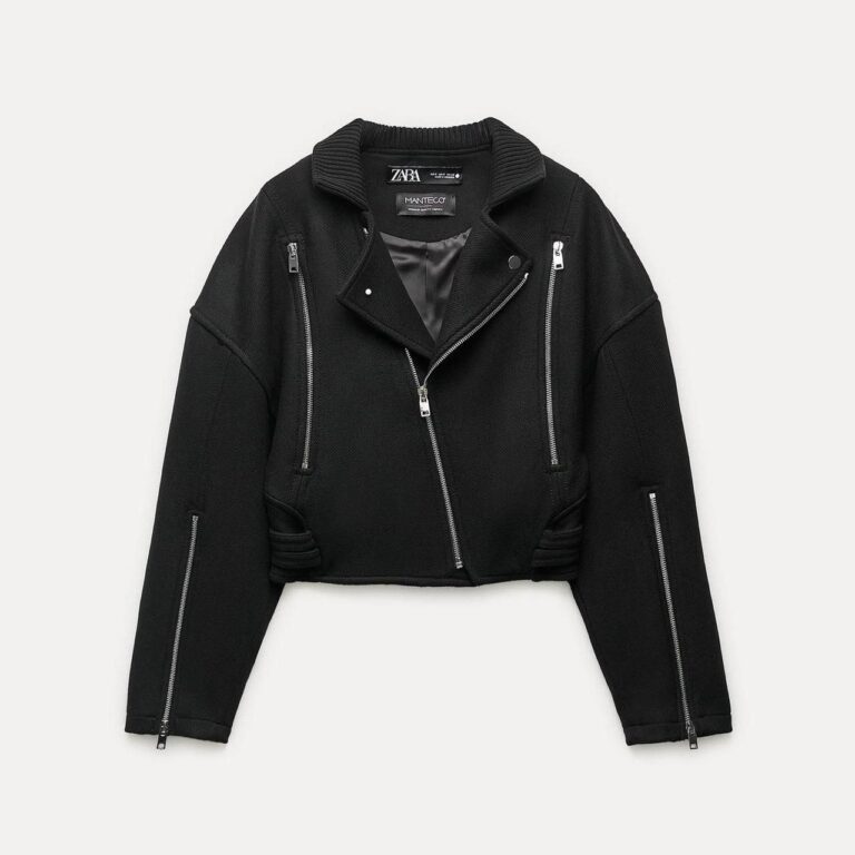 zara menteco wool biker