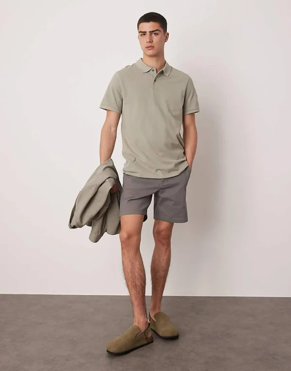 شلوارک مردانه کتان برند asos - Image 6